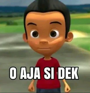 🤨 emoji MEME AWAL GANTENG GAN Telegram sticker 11 of 26