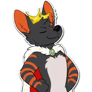 👑 emoji Cruise The Dingo Telegram sticker 8 of 120