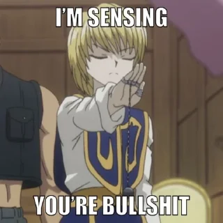 👍 emoji Anime memes Telegram sticker 17 of 100