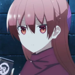 Sticker from yuzaki tsukasa ; @diarygeo