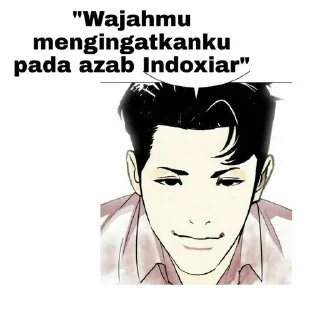 Sticker from LOOKISM meme