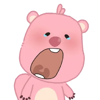 😩 emoji LOOPY Telegram sticker 13 of 23