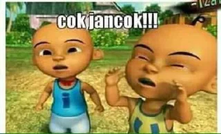 Sticker from Meme upin ipin@Bwu_bu