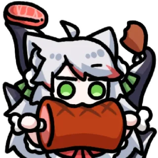 😋 emoji 触手猫猫 @zhaxia_cn Telegram sticker 14 of 16