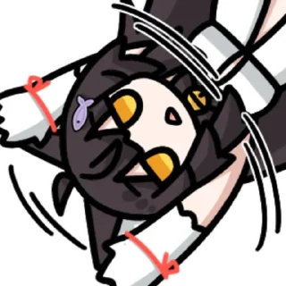 😮 emoji 佩丝特喵 @zhaxia_cn Telegram sticker 23 of 48