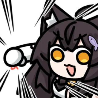 🤝 emoji 佩丝特喵 @zhaxia_cn Telegram sticker 19 of 48
