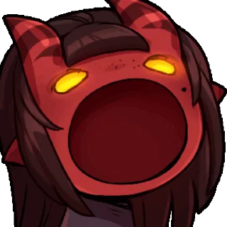 😑 emoji 小恶魔-航天员 @biaoqingbao77 Telegram sticker 5 of 32