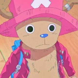 Sticker from tony tony chopper , @catboiis