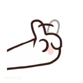 ✌️ emoji Hannah Dineshcara! Telegram sticker 21 of 32
