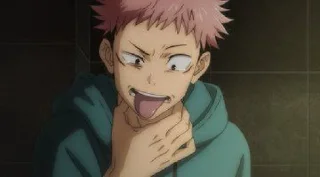 😜 emoji Itadori yuuji Telegram sticker 14 of 21
