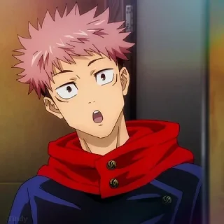 😮 emoji Itadori yuuji Telegram sticker 18 of 21