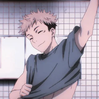 🎟 emoji ૪ ࣪˖ itadori yuuji  ִֶָ @erisboreaasgreyrat Telegram sticker 14 of 30