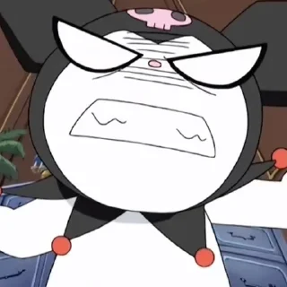 😡 emoji Kuromi Telegram sticker 22 of 105