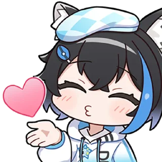 ❤️ emoji 铃当 @zhaxia_cn Telegram sticker 8 of 112