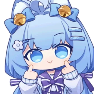 😄 emoji 湫铃岚v1 @zhaxia_cn Telegram sticker 17 of 48