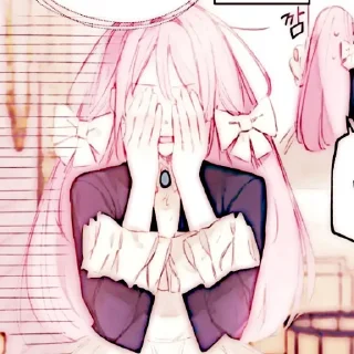🎀 emoji 𖥻֗ ᛃ ꒰𑁬ִ۫ @fckmne %!? @tikelcity2 & @yasharchipe Telegram sticker 2 of 100