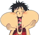 😍 emoji One Piece Telegram sticker 7 of 107