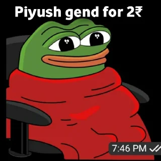 💸 emoji Piyush mc Telegram sticker 7 of 7
