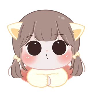 😗 emoji @waesticker Meow! <3 Telegram sticker 23 of 41