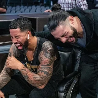 🤣 emoji Reigns Reaction × ОПE Telegram sticker 5 of 40