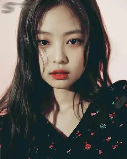 💅 emoji Jennie dark Telegram sticker 19 of 24