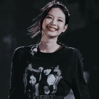 ☺️ emoji JENNIE DARK Telegram sticker 11 of 13