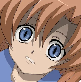 😏 emoji Higurashi @TikelAnimeXixixi Telegram sticker 3 of 20