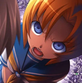 😏 emoji Higurashi @TikelAnimeXixixi Telegram sticker 9 of 20