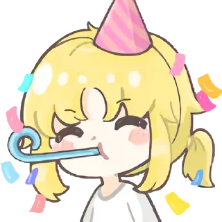 🥳 emoji 啵啵小狗341_B站充电表情包+UP主大表情 @Second_Xiaowo , @AfterLeaves Telegram sticker 7 of 23