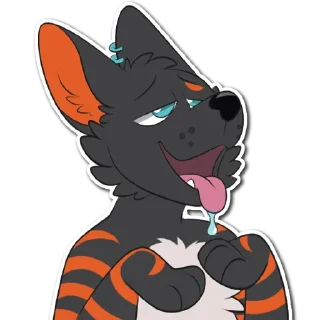 🥵 emoji Cruise The Dingo Telegram sticker 16 of 120