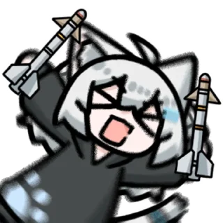 Sticker from 樱夜猫猫 @zhaxia_cn