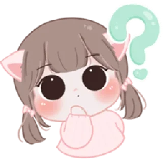 🤔 emoji meow! :3 | @cutestickers4you Telegram sticker 22 of 40