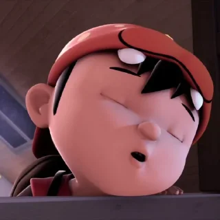 🚲 emoji @lilbebekuromi : Boboiboy % Telegram sticker 18 of 35