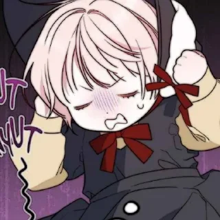 🪷 emoji ヤ ֗ @CheerfulGentle @StickerAnimesp Telegram sticker 9 of 100