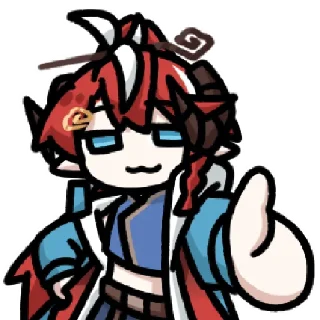 👉 emoji 血葬恶魔 @zhaxia_cn Telegram sticker 5 of 32