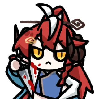 😈 emoji 血葬恶魔 @zhaxia_cn Telegram sticker 8 of 32
