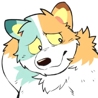 😥 emoji Gum Dog Telegram sticker 21 of 30