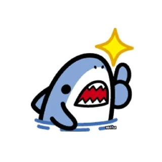 👍 emoji sean ozawa suka hiu kecil Telegram sticker 2 of 29