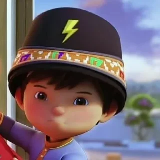 😠 emoji Boboiboy @StikerAkuKamu Telegram sticker 8 of 14