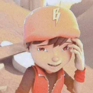 😁 emoji Boboiboy @StikerAkuKamu Telegram sticker 10 of 14