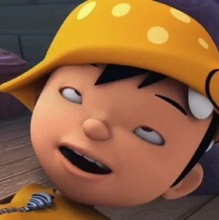 😢 emoji BOBOIBOY Telegram sticker 24 of 29