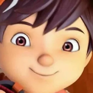 🙃 emoji Boboiboy @StikerAkuKamu Telegram sticker 6 of 14
