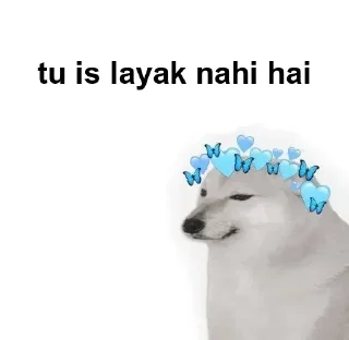 🌝 emoji Chat memes by insane @d_sassy_soul Telegram sticker 21 of 94