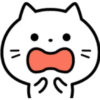 😎 emoji Cute Cat by @vedxp Telegram sticker 14 of 30