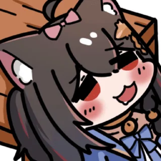 🤤 emoji 能美枫铃 第一弹 @zhaxia_cn Telegram sticker 8 of 16
