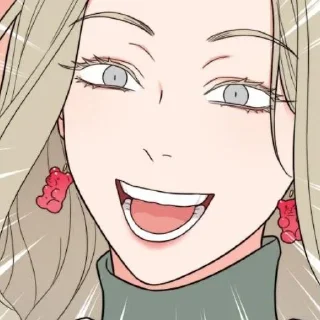 🌀 emoji Ʃ 👑   Na Juyeon    ⭜ @tikelcity2 Telegram sticker 5 of 50
