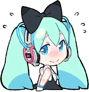 Sticker from Sekai cute chibi 🎻🦢❤️