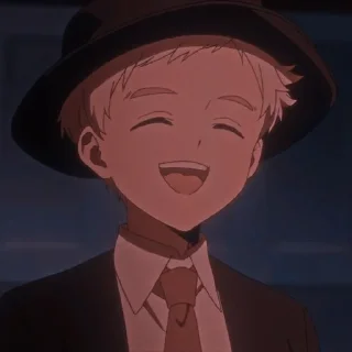 😀 emoji The Promised Neverland Telegram sticker 18 of 32