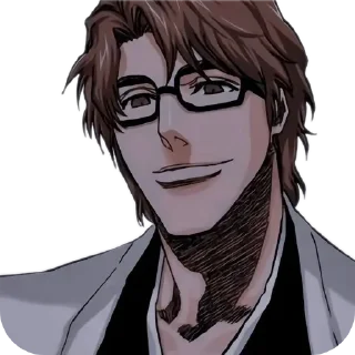 💇 emoji Aizen @LV_STK Telegram sticker 16 of 33