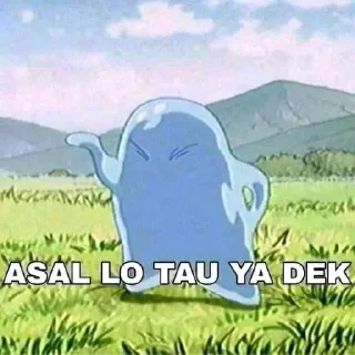 Sticker from asal lo tau ya dek